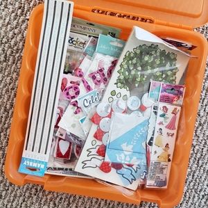 Scrapbook sticker grab bag